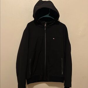 Tommy Hilfiger Black Hooded Jacket